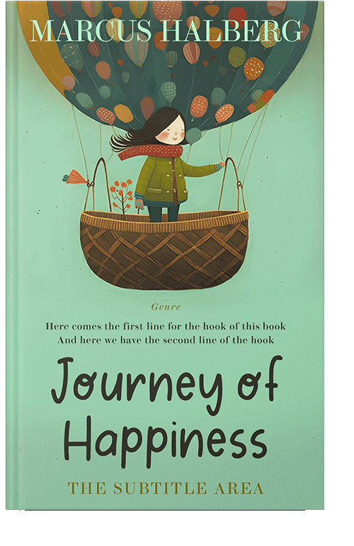 Front view of Moss Green #26863 - Premade Fantasy Book Cover