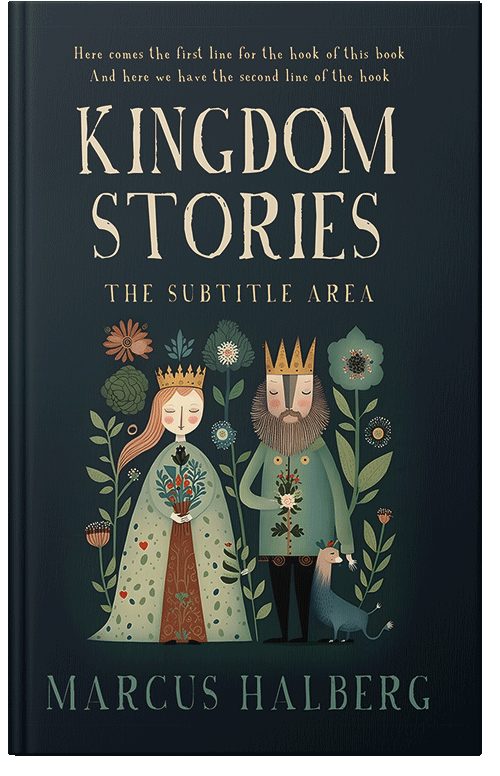 Front view of Aztec #26864 - Premade Royal Romance Book Cover