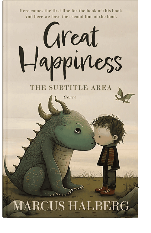 Front view of Birch #26883 - Premade Fantasy Book Cover