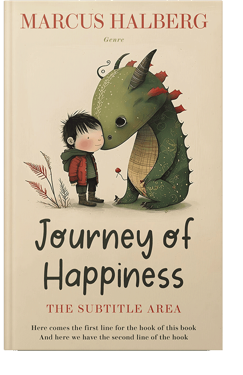 Front view of Almond #26886 - Premade Fantasy Book Cover