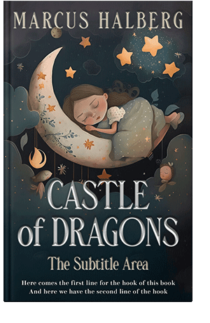 Pre Made Book Cover Mirage