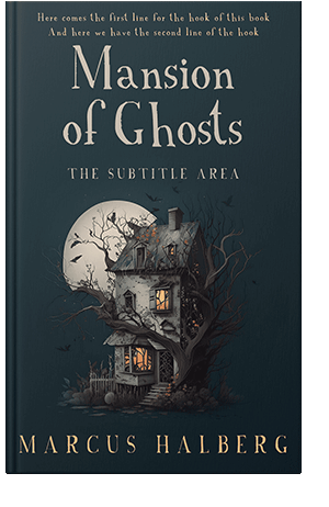 Pre Made Book Cover Mirage