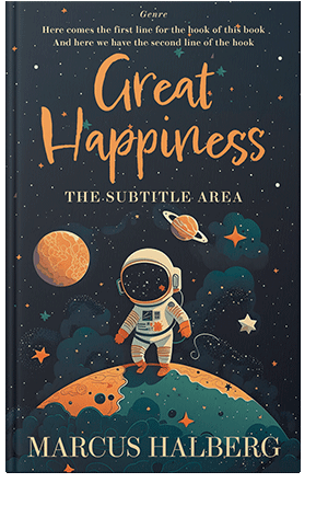 Pre Made Book Cover Mirage