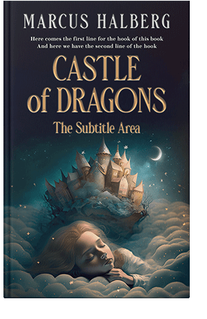 Pre Made Book Cover Mirage