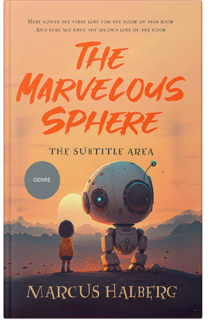 Pre Made Book Cover Gravel