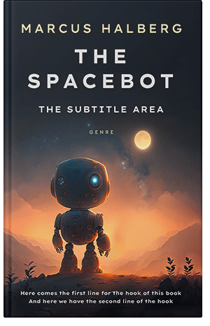 Pre Made Book Cover Tumbleweed