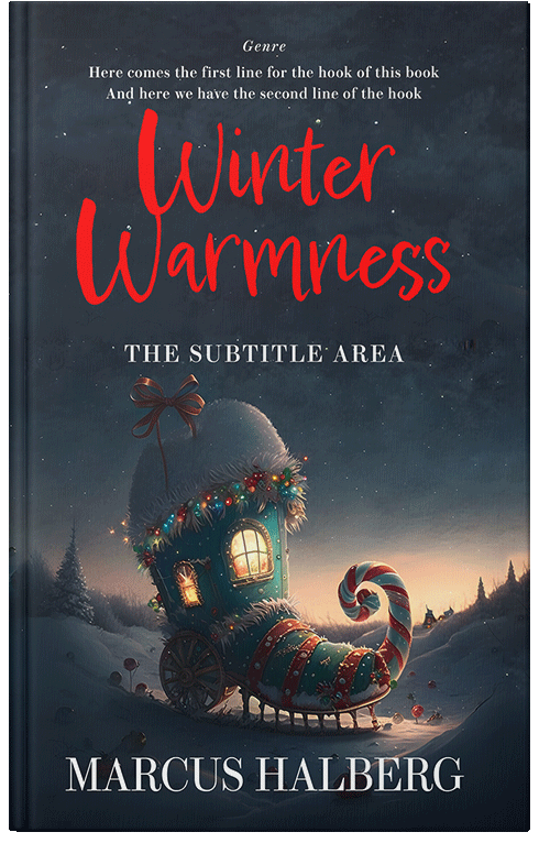 Front view of Ebony Clay #26914 - Premade Fantasy Book Cover