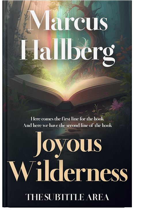 Front view of Shark #26928 - Premade Fantasy Book Cover