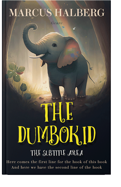 Front view of Straw #26930 - Premade Fantasy Book Cover