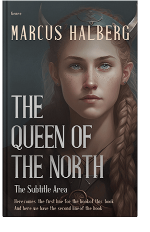 Pre Made Book Cover Cocoa Brown