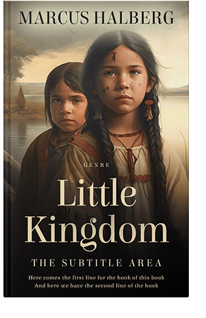 Pre Made Book Cover Sapling