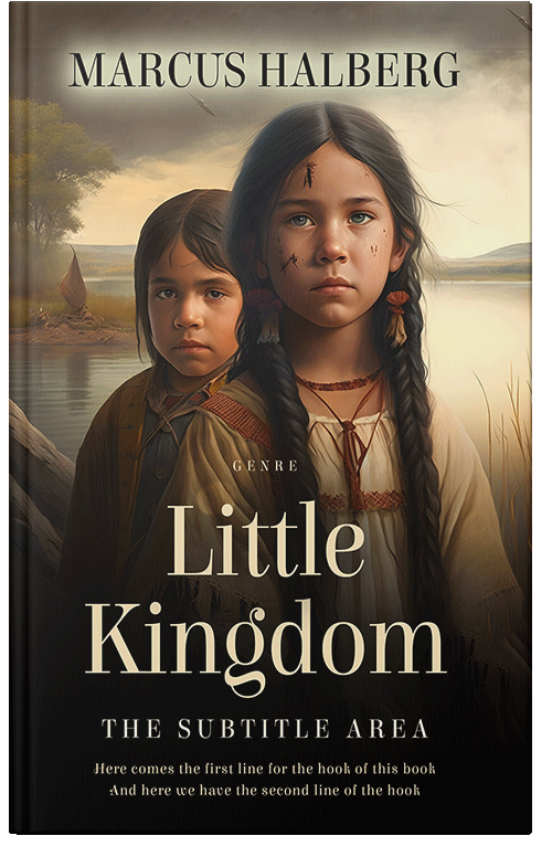 Front view of Sapling #26938 - Premade Historical Book Cover