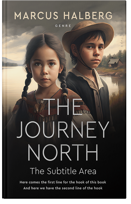 Front view of Akaroa #26939 - Premade Historical Book Cover