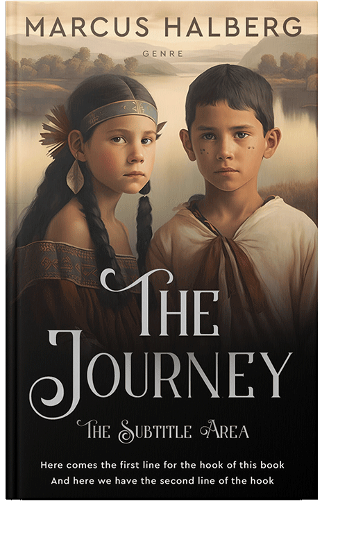 Front view of Cameo #26940 - Premade Historical Book Cover