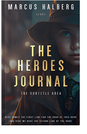 Pre Made Book Cover Shark