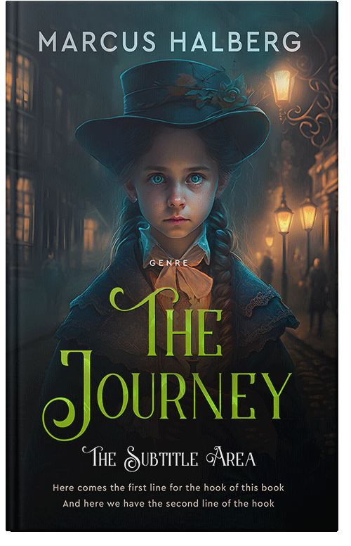 Front view of Woodsmoke #26953 - Premade Fantasy Book Cover