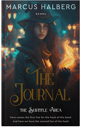 Pre Made Book Cover Shark