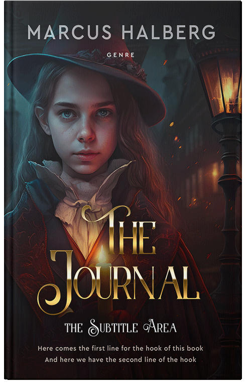 Front view of Gondola #26956 - Premade Paranormal & Urban Book Cover