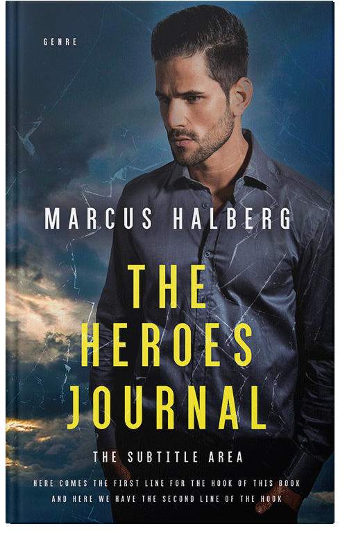 Front view of Premade Mystery & Thriller & Suspense Book Cover - Mirage