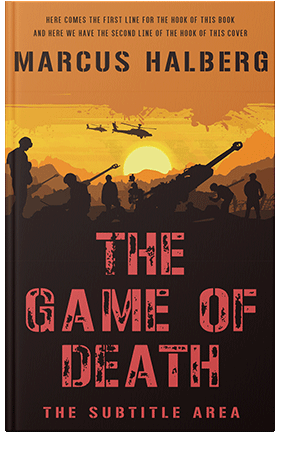 Pre Made Book Cover Ochre