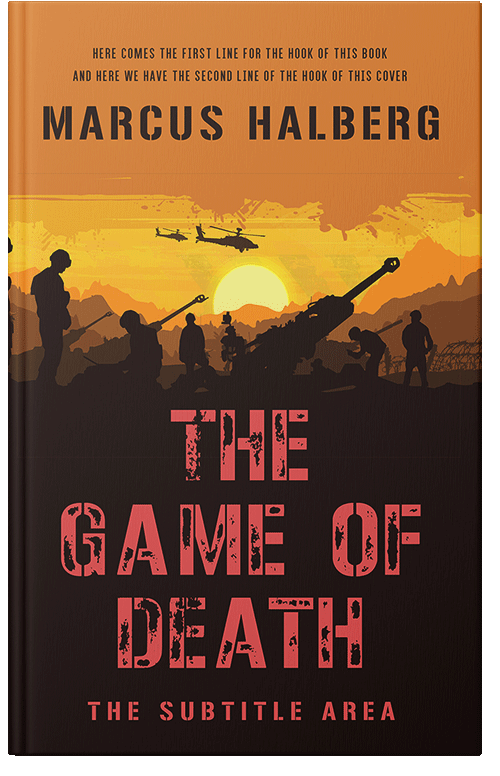 Front view of Ochre #26961 - Premade Mystery & Thriller & Suspense Book Cover