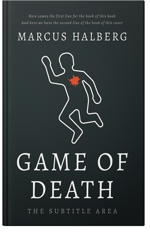 Front view of Premade Mystery & Thriller & Suspense Book Cover - Bunker