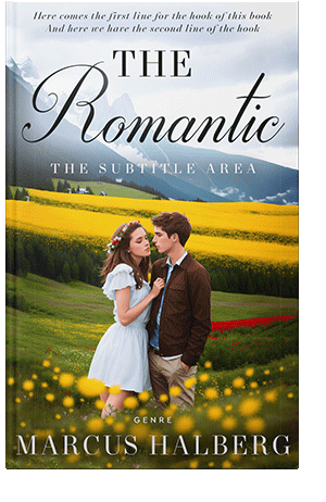 Pre Made Book Cover Mischka