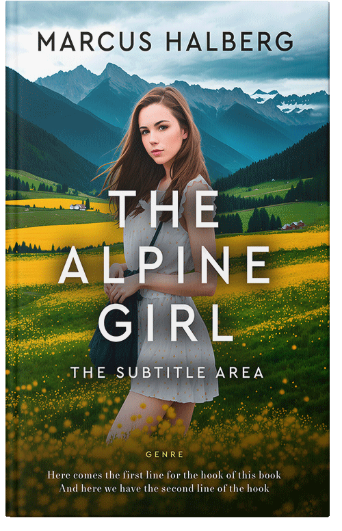 Front view of Mallard #26972 - Premade Romance Book Cover