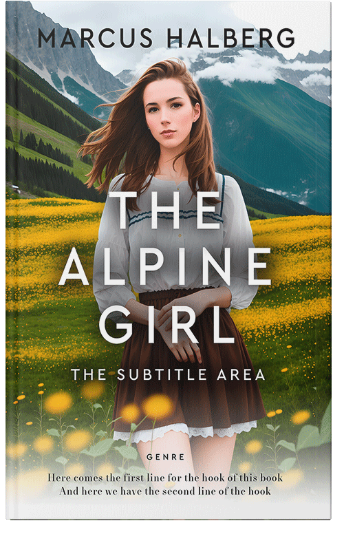 Front view of Cabbage Pont #26973 - Premade Romance Book Cover