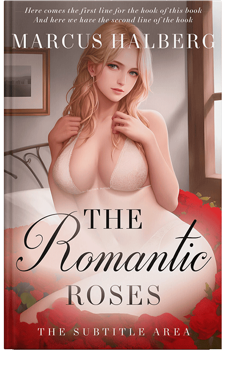 Front view of Cavern Pink #26978 - Premade Erotica Book Cover