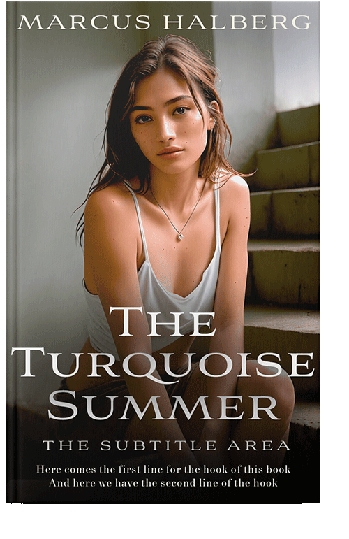 Front view of Black Marlin #26984 - Premade Erotica Book Cover