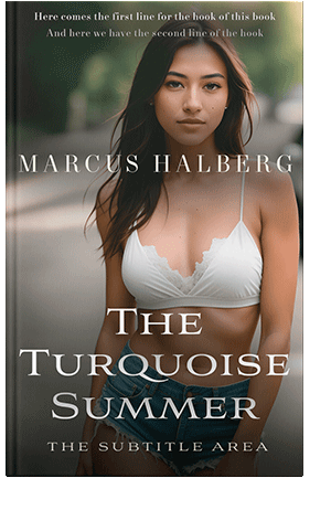 Pre Made Book Cover Rangitoto