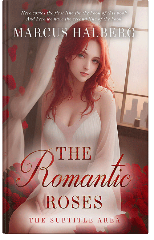 Front view of Premade Erotica Book Cover - Clam Shell