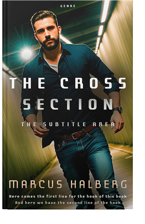 Front view of Log Cabin #26992 - Premade Mystery & Thriller & Suspense Book Cover