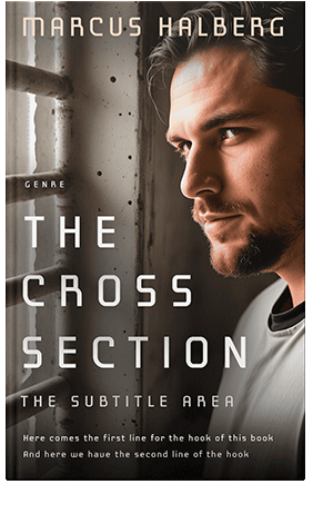 Pre Made Book Cover English Walnut