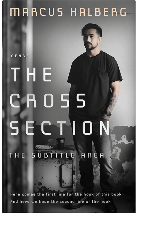 Front view of Mine Shaft #27003 - Premade Mystery & Thriller & Suspense Book Cover