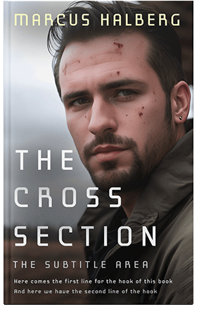 Pre Made Book Cover Cocoa Brown