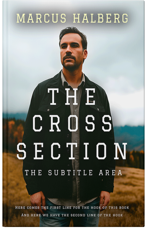 Front view of Iron #27009 - Premade Mystery & Thriller & Suspense Book Cover