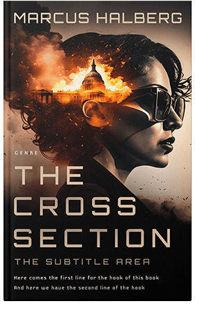 Pre Made Book Cover Night Rider