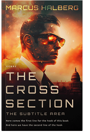 Pre Made Book Cover Coffee Bean