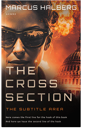 Pre Made Book Cover Eclipse