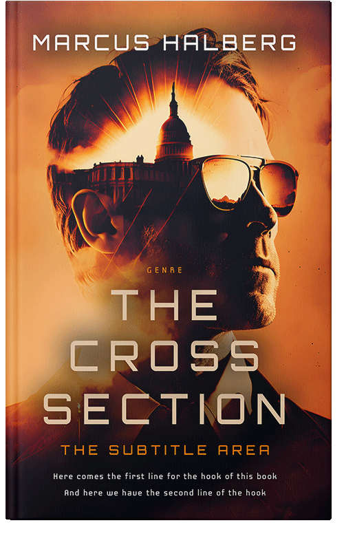 Front view of Gondola #27016 - Premade Mystery & Thriller & Suspense Book Cover