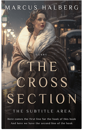 Pre Made Book Cover Thunder