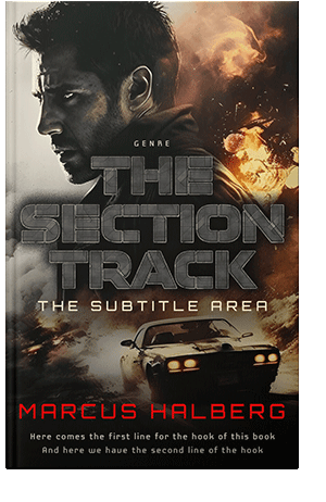 Pre Made Book Cover Sorrell Brown