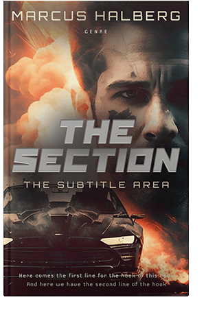 Pre Made Book Cover Tumbleweed