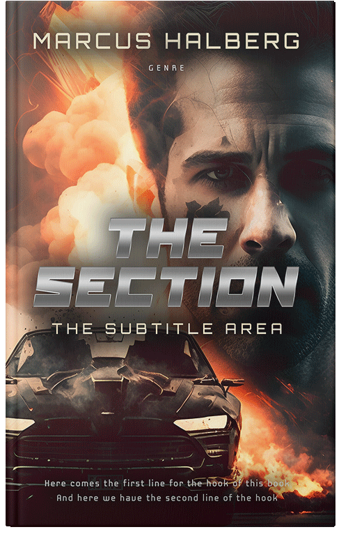 Front view of Tumbleweed #27031 - Premade Mystery & Thriller & Suspense Book Cover