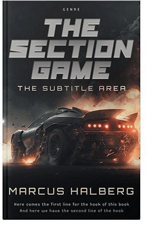 Pre Made Book Cover Rodeo Dust