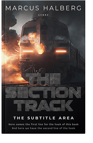 Pre Made Book Cover Tan