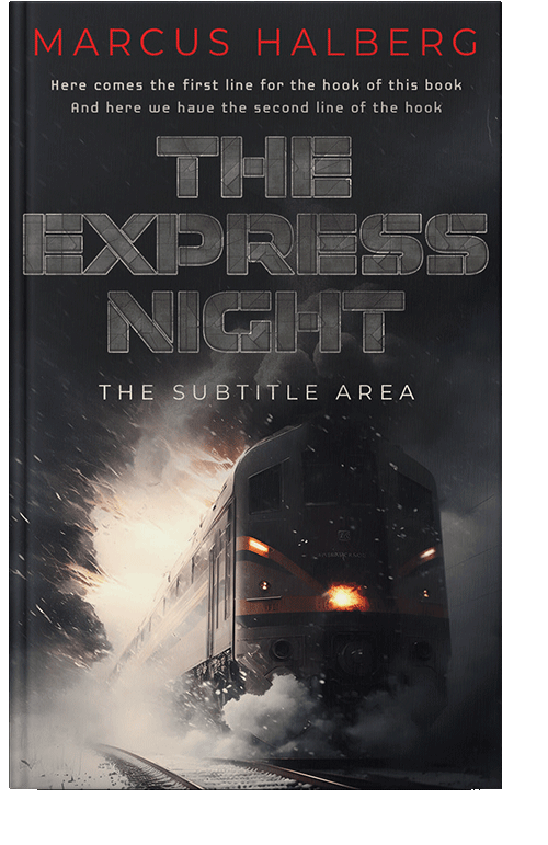 Front view of Soft Amber #27036 - Premade Mystery & Thriller & Suspense Book Cover