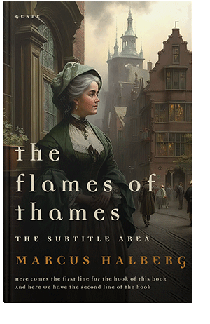 Pre Made Book Cover Zeus